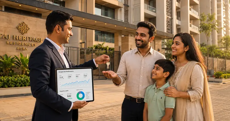 Digital marketing for real estate in Agra